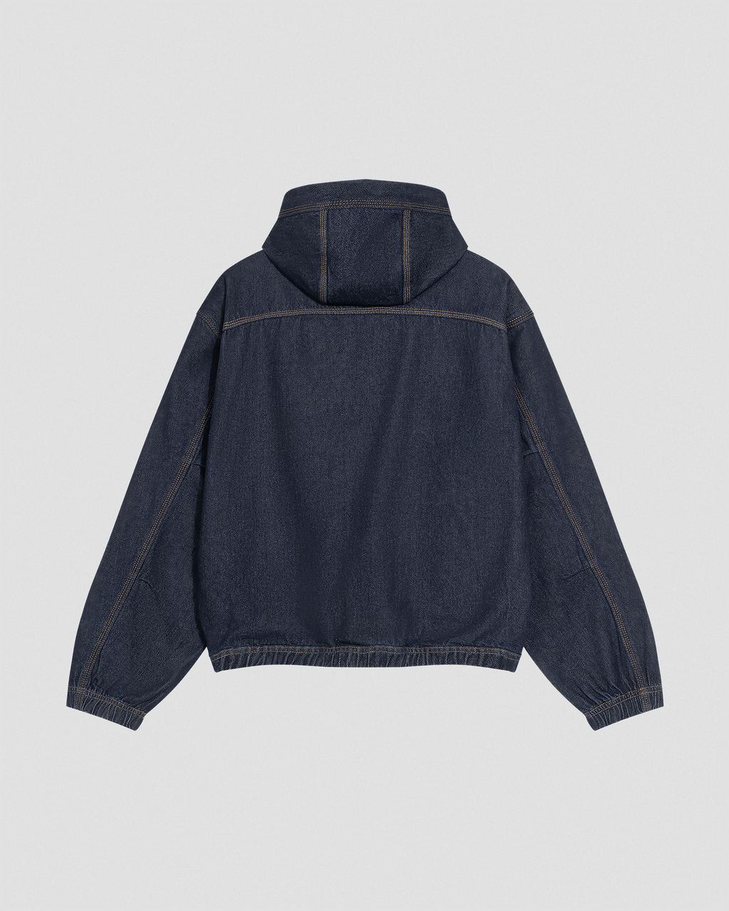 AIRLINER DENIM HOODED JACKET