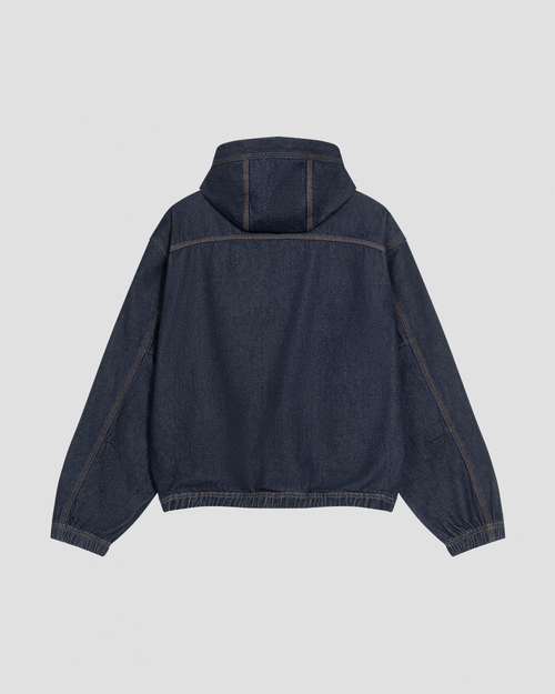 AIRLINER DENIM HOODED JACKET