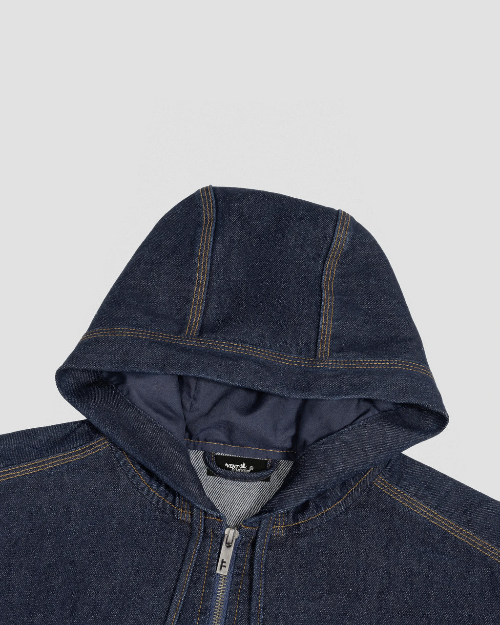 AIRLINER DENIM HOODED JACKET