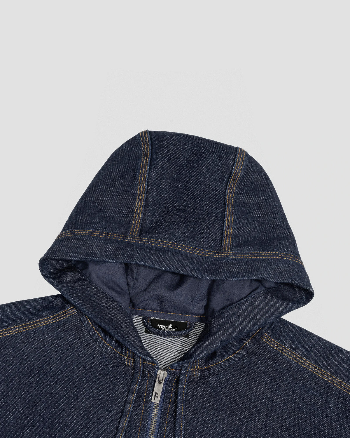 AIRLINER DENIM HOODED JACKET
