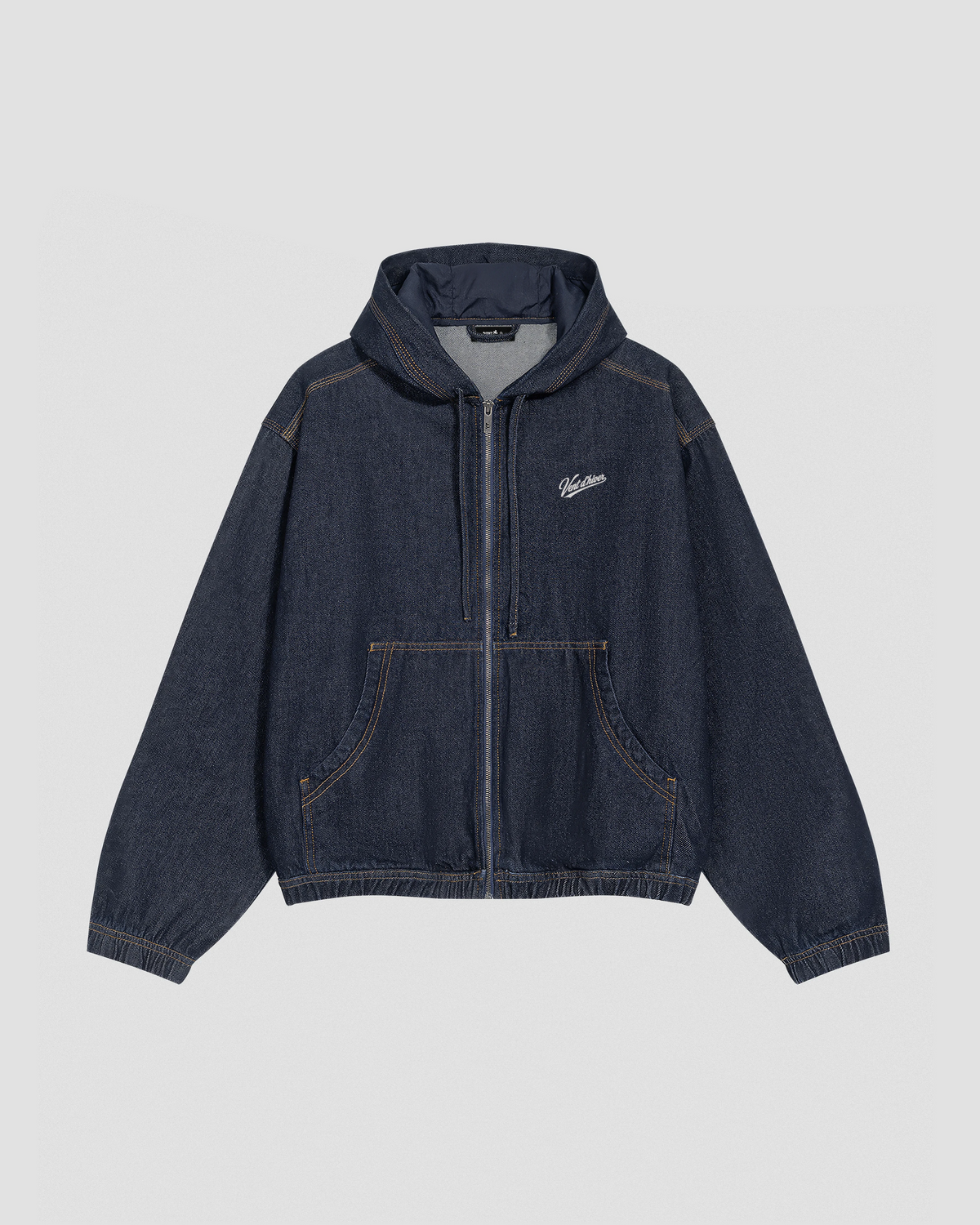 AIRLINER DENIM HOODED JACKET
