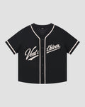 SCRIPT BASEBALL JERSEY