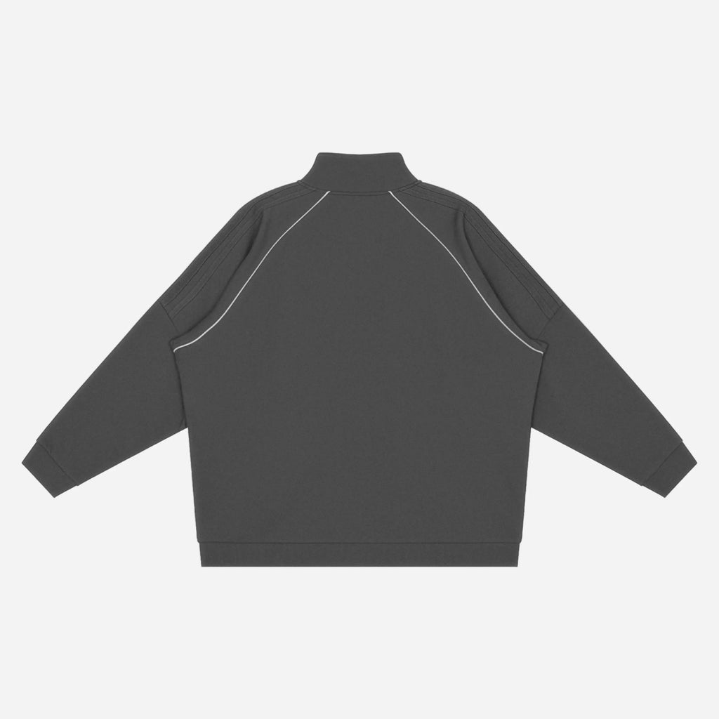 Dark gray jacket by VENT D'HIVER on a white background