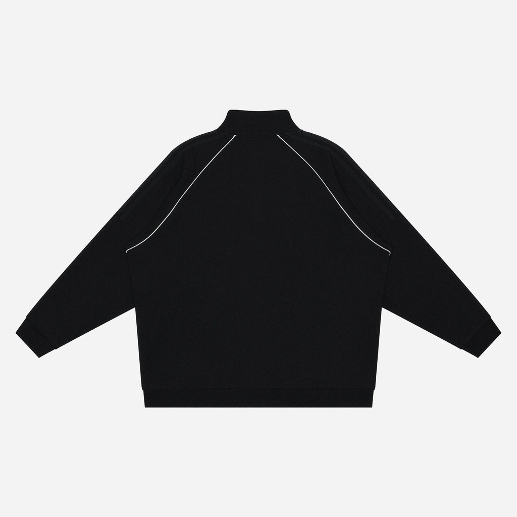 Black jacket by VENT D'HIVER on a white background